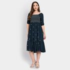 Ladies' Dress, Dark Green, small image number null